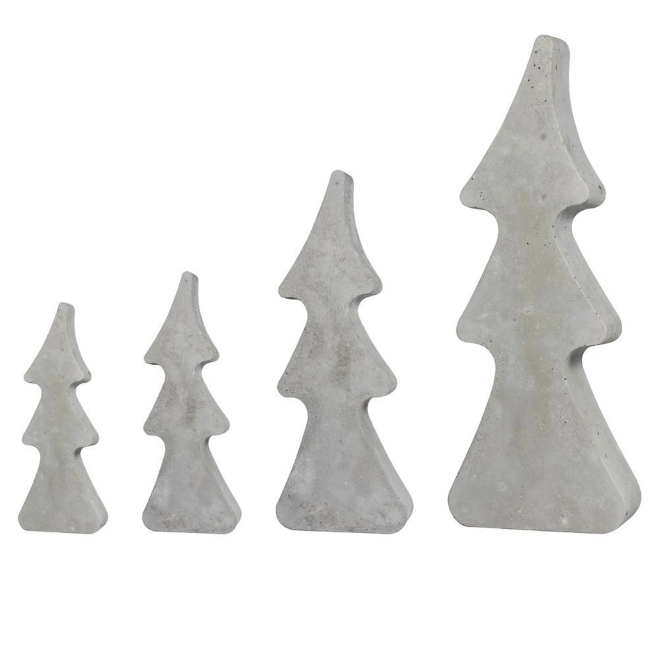 Rayher Gießform, Tannenbäume 3 Größen, Kunstoff, selber gießen, Raysin, Beton, Form