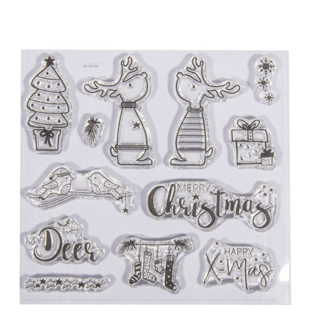 Clear Stamps Rentierfreunde, 13 Motive, Stempel, selbst Herstellen, Kartenherstellung, Weihnachten, Rentier, Vorweihnachtszeit