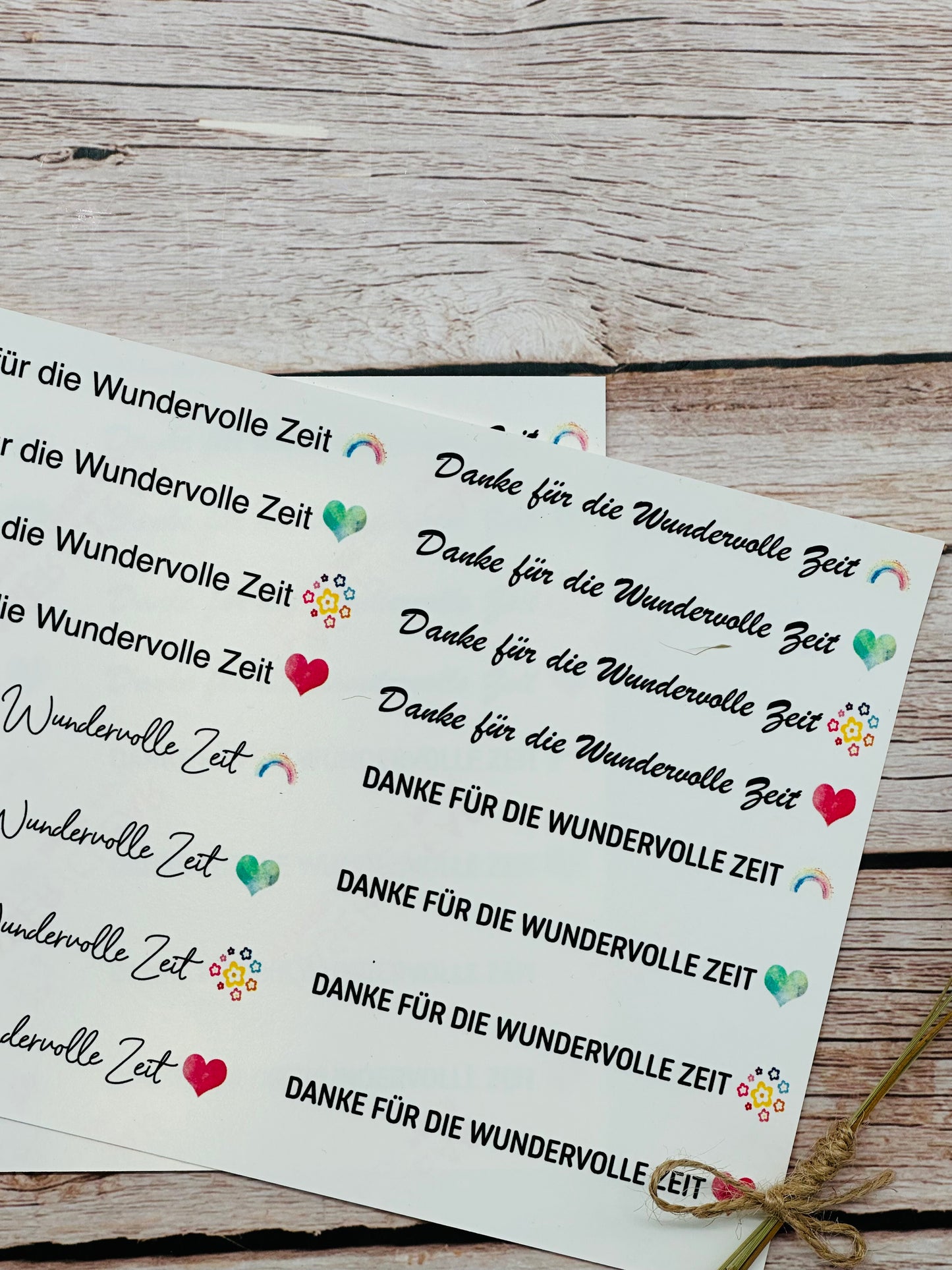 Wasserschiebefolie, Kerzenfolie Danke Erzieher, Lehrer, Kerzenschiebefolie, Kerzensticker, Kerzentattoos, Kerzensticker, Transferfolie